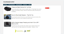 Desktop Screenshot of filmmakerspot.com